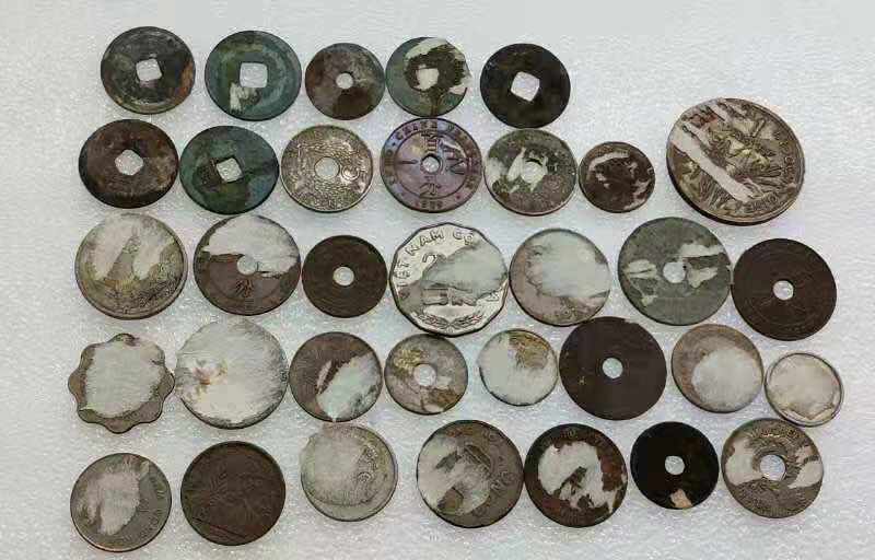 小魏钱币第29期中外金银币专场 越南印支散币34枚