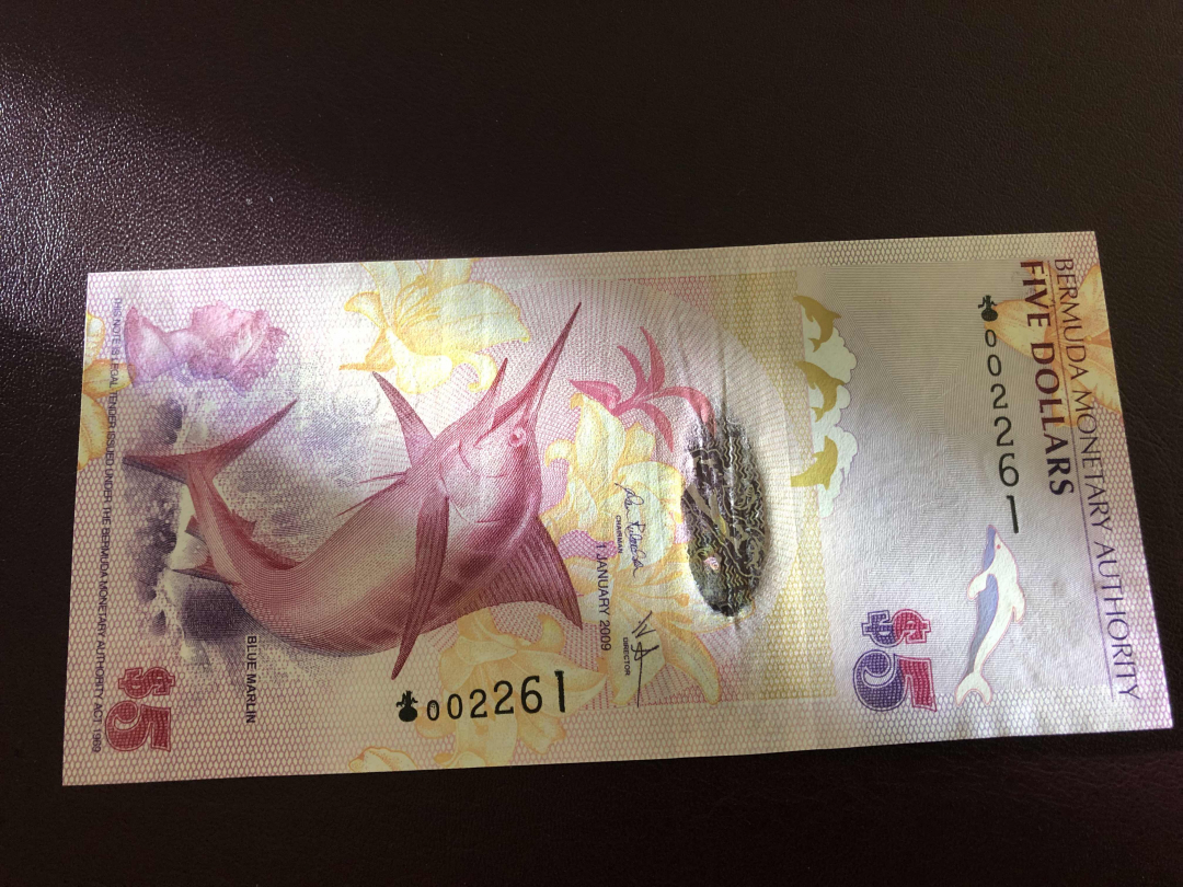 收藏联盟第九十六期拍卖 百慕大2/5元动物版两张 见图及描述