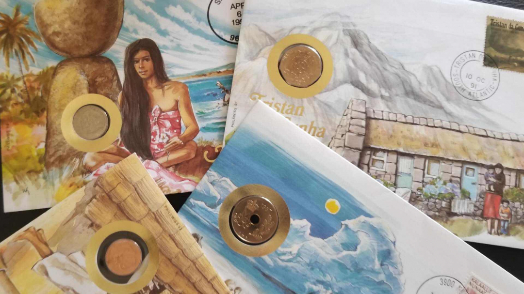 【币观天下】第七十八期拍卖 精彩邮币封四枚(A)