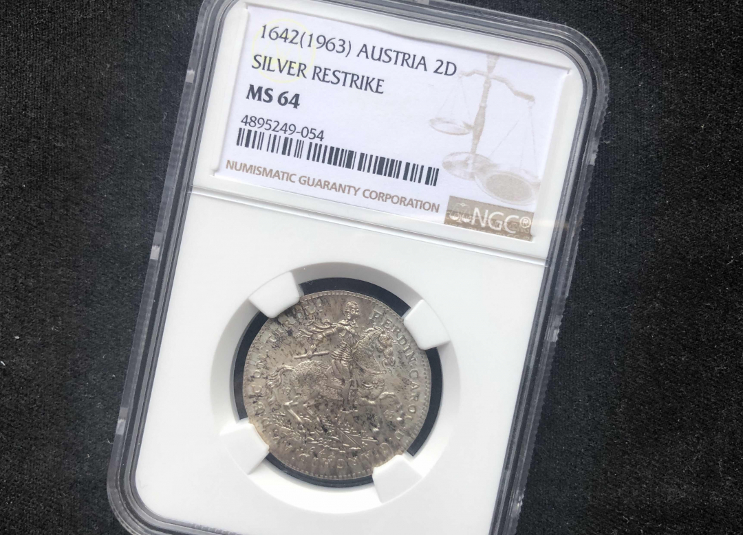 【币观天下】第七十八期拍卖 【奥地利】1963年后铸银币【ngc ms64】