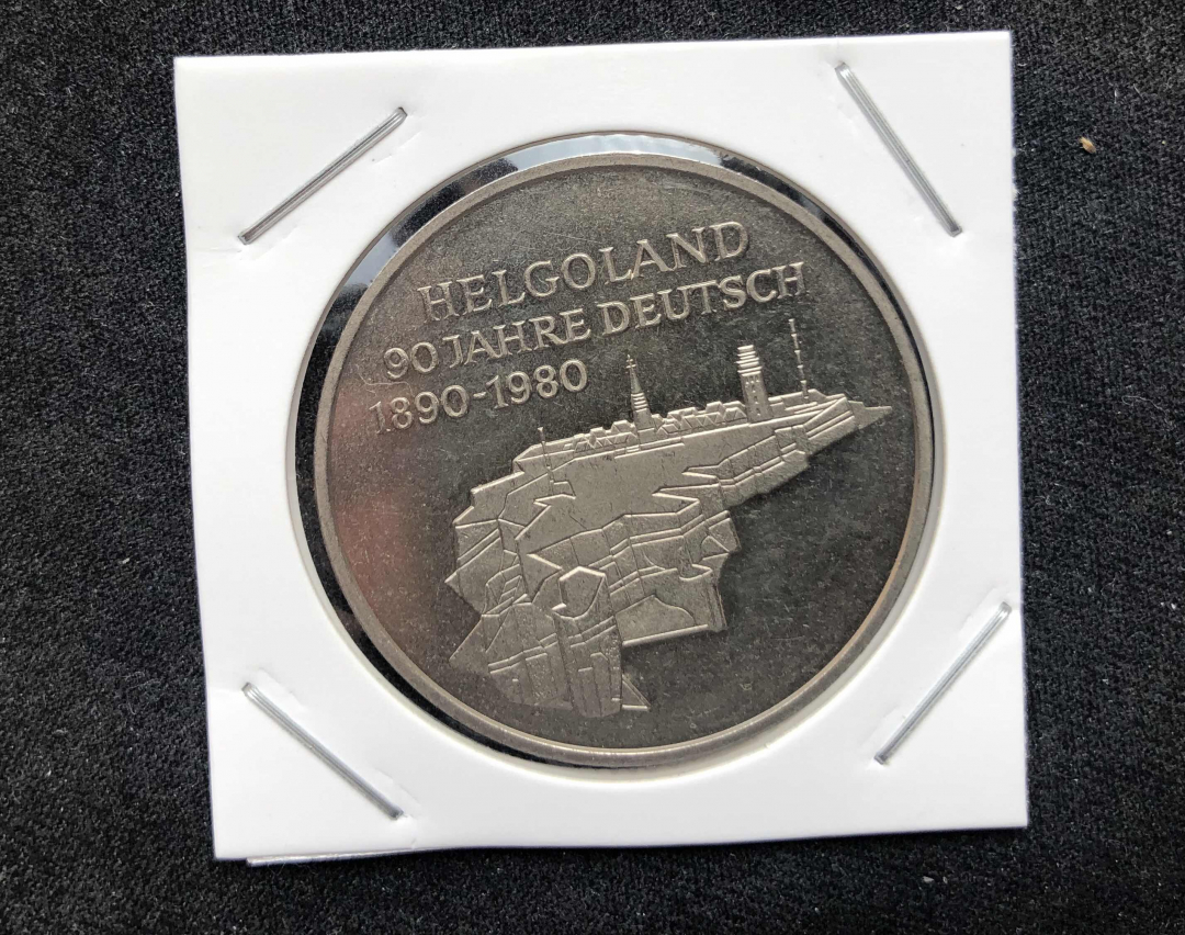 【币观天下】第七十八期拍卖 【德国】黑尔戈兰岛回归90周年纪念章