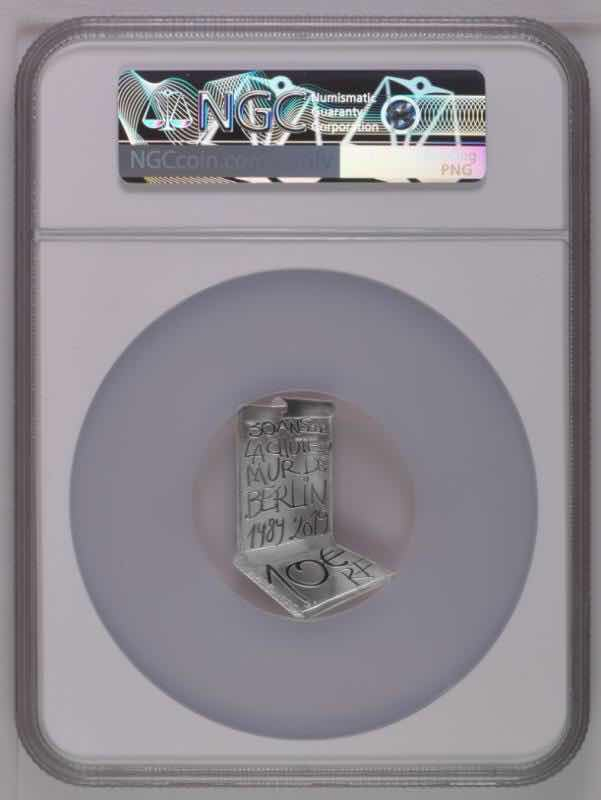 【币观天下】第七十八期拍卖 【一口价】柏林墙银币ngc70～