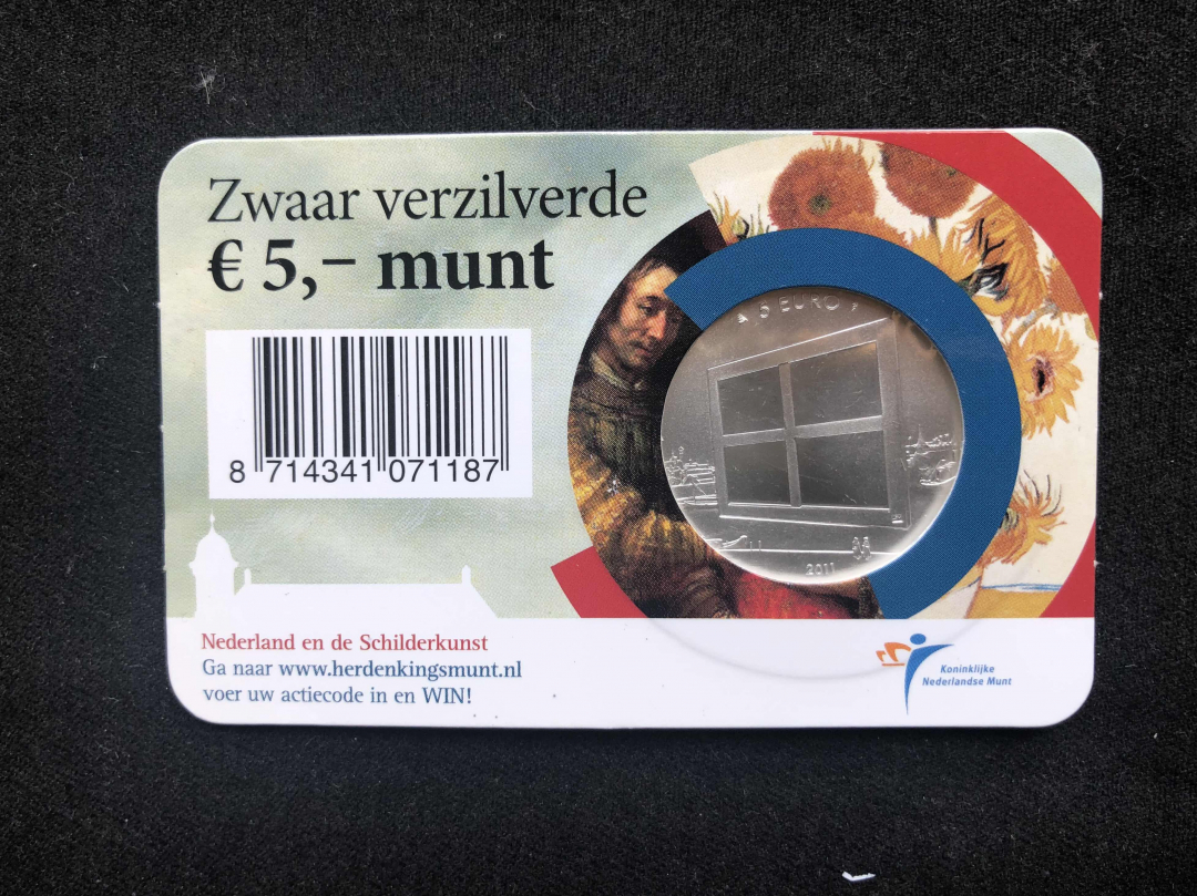 【币观天下】第七十八期拍卖 【荷兰卡册】女王之窗5欧元卡册秒杀