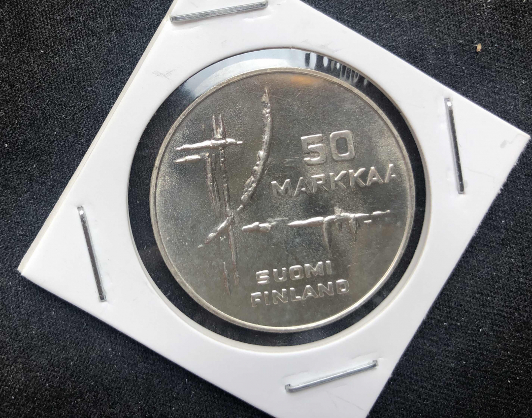 【币观天下】第七十八期拍卖 【芬兰】芬兰1982年世界冰球锦标赛银币