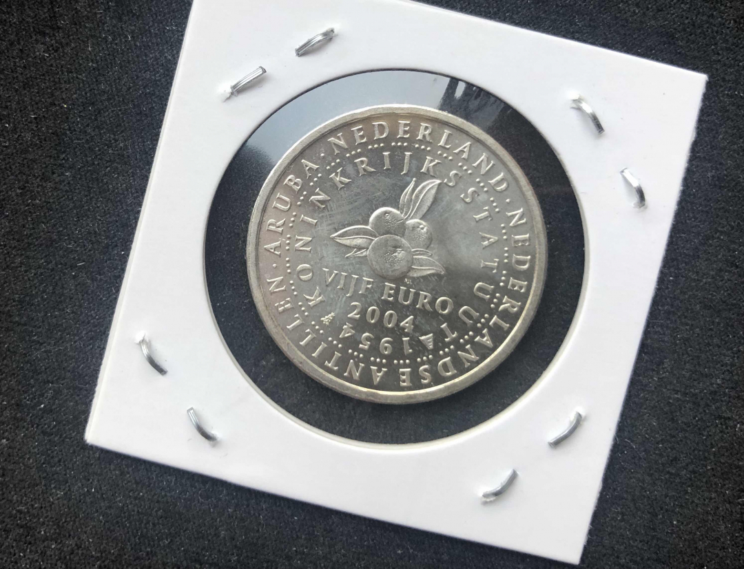 【币观天下】第七十八期拍卖 【荷属】5欧元银币