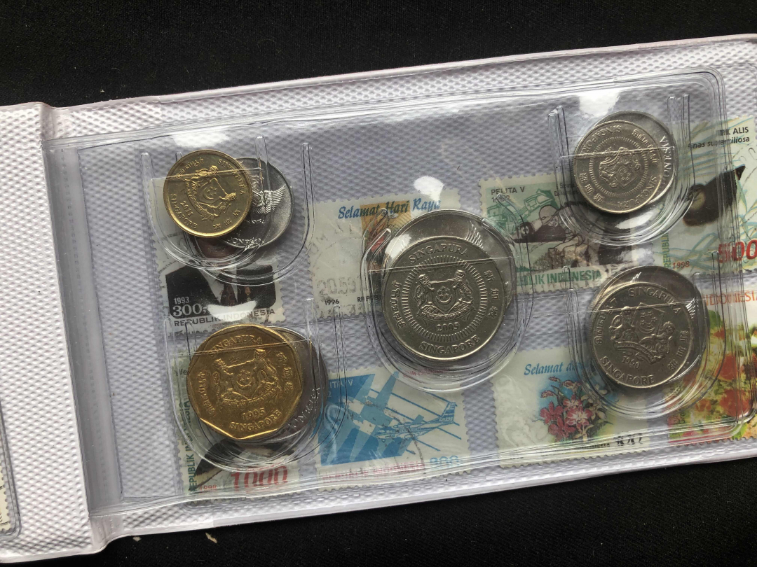 【币观天下】第七十九期拍卖-现代币专场 【新加坡/印尼】10枚流通币+邮票秒杀