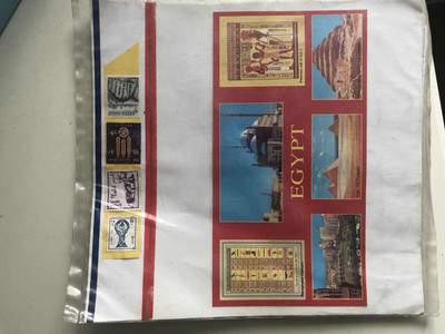 【随心拍&GetCoin】现代金银币拍卖第二十九期 埃及钱币邮票纪念册！含埃及各时期硬币20枚邮票9张