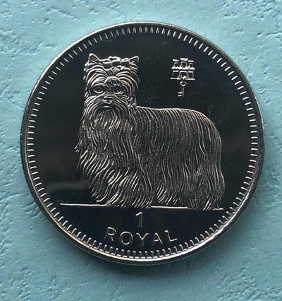 【随心拍&GetCoin】现代金银币拍卖第二十九期 1997年直布罗陀狮子狗纪念币