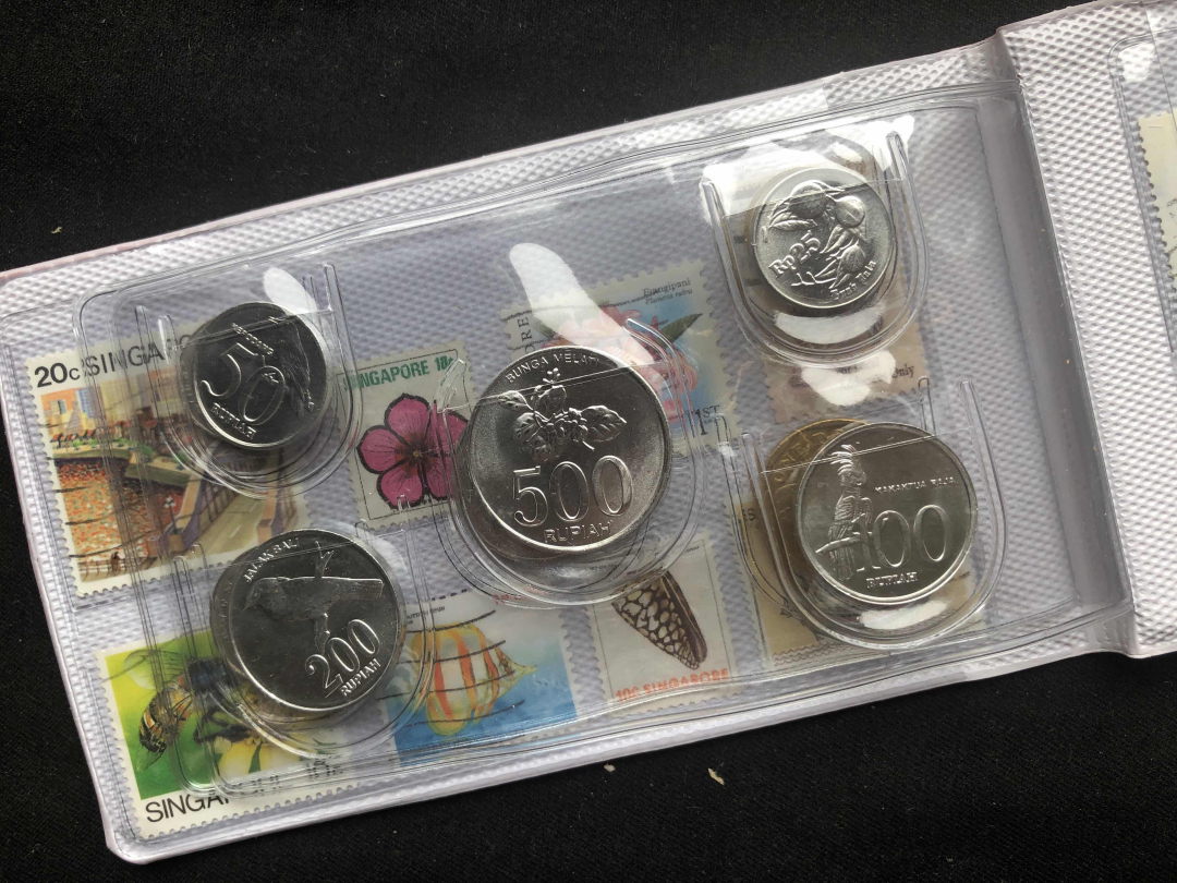 【币观天下】第七十九期拍卖-现代币专场 【新加坡/印尼】10枚流通币+邮票秒杀