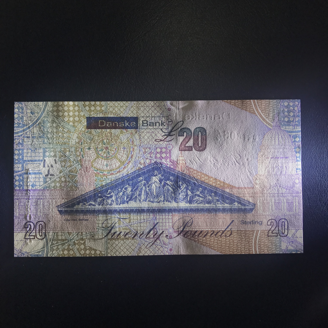 收藏联盟第九十七期拍卖 2012年北爱尔兰丹斯克银行20镑 UNC