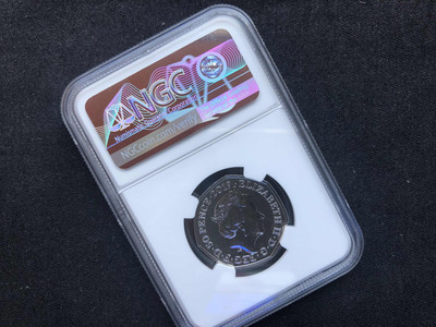 【随心拍&GetCoin】现代金银币拍卖第三十期 【英国】咕噜牛镍币【ngc65dpl】