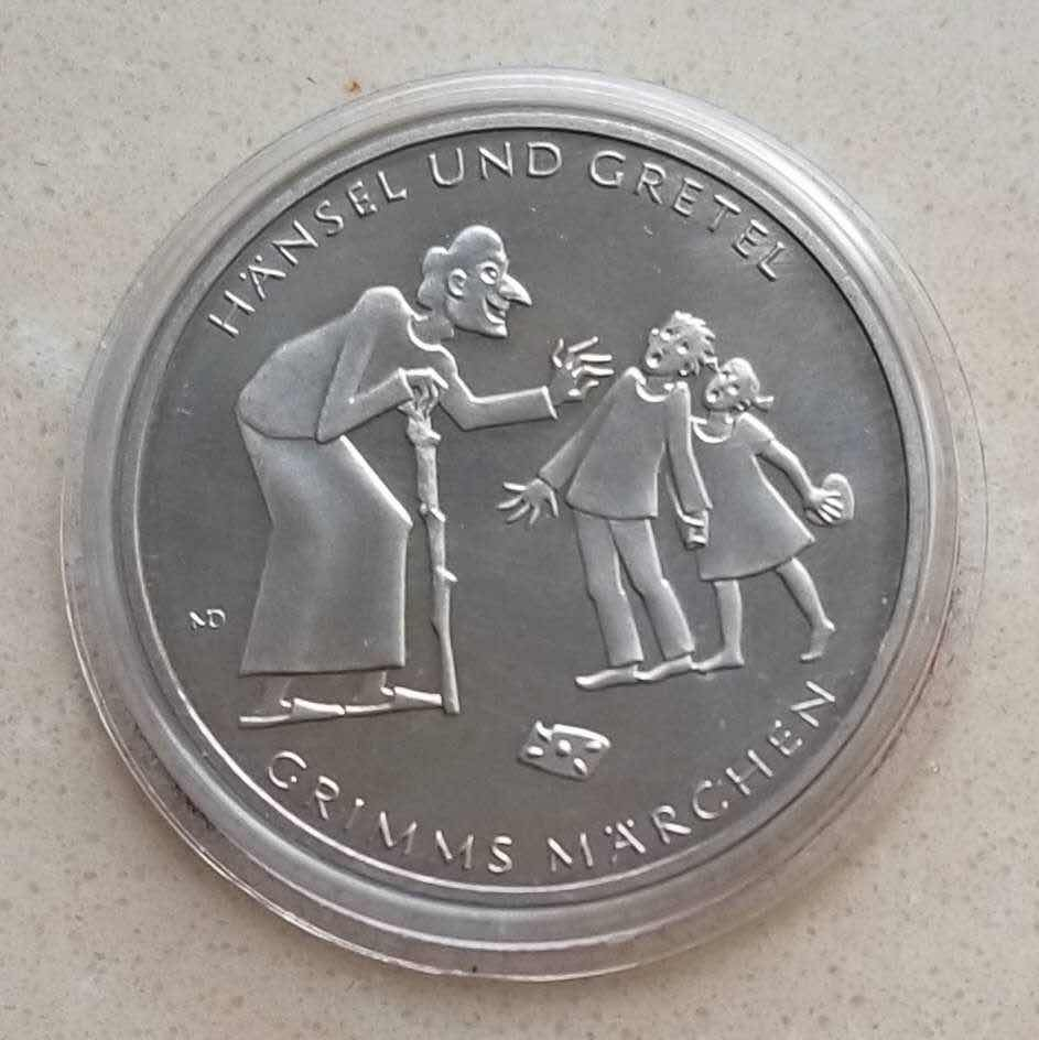 【币观天下】第八十一期钱币拍卖 德国2014年格林童话10欧元镍币