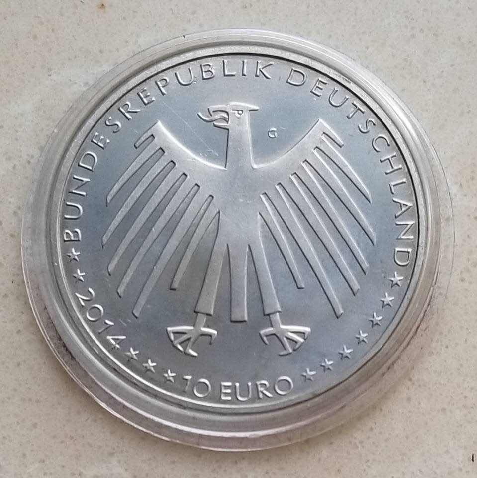 【币观天下】第八十一期钱币拍卖 德国2014年格林童话10欧元镍币