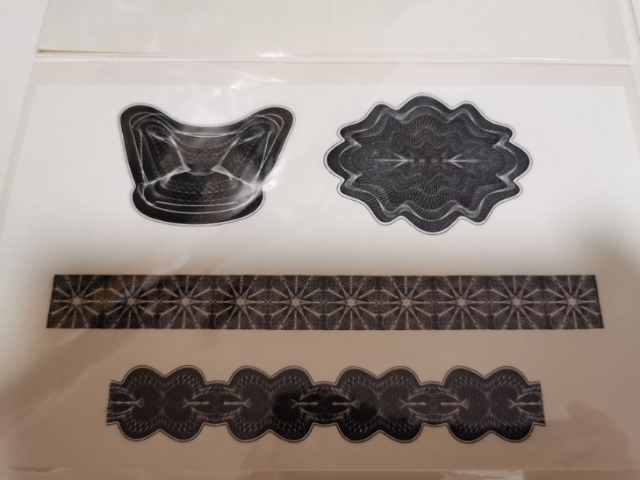 【鲸贝乐淘】千字文·第“剑号巨阙”号拍卖 【样品】雕刻版，雕刻大师雕刻纹饰印样，精美藏品共八张