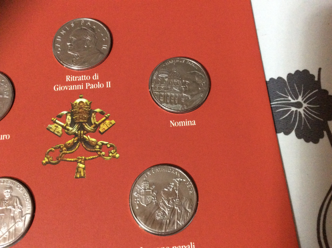 【收藏联盟】第九十八期拍卖 梵蒂冈 2005年 教皇纪念币官方册