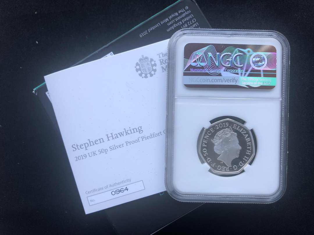 【随心拍&GetCoin】现代金银币拍卖第三十二期 【英国】英国黑洞银币ngc69【加厚】