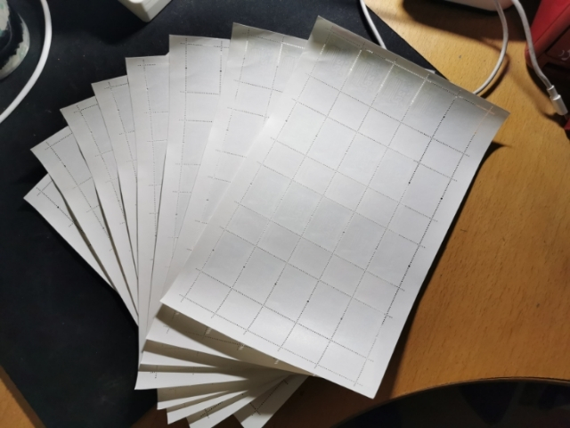 【鲸贝乐淘】千字文·第“珠称夜光”号拍卖 【印花税票】2006年9-7，十元面值，整版共八版，票面面值1600元