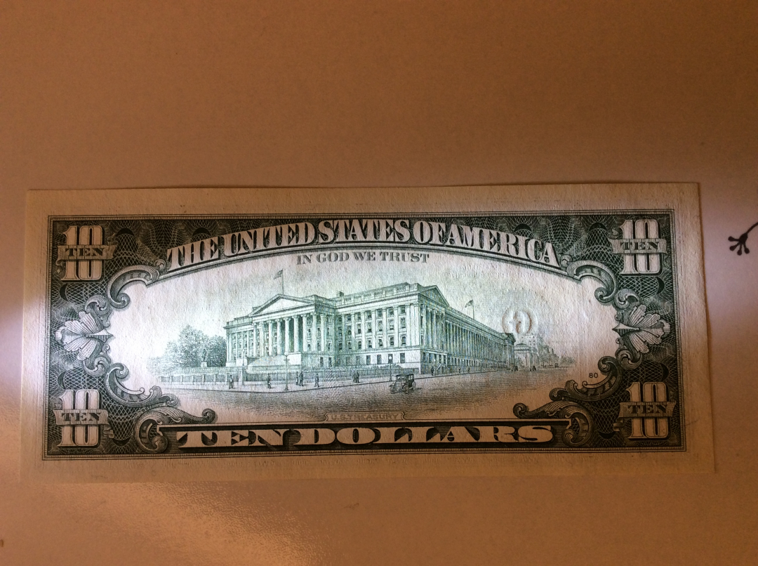 【收藏联盟】第九十九期拍卖 【一组3张】美国 1993年 5美金、10美金*2 UNC 汉密尔顿/林肯