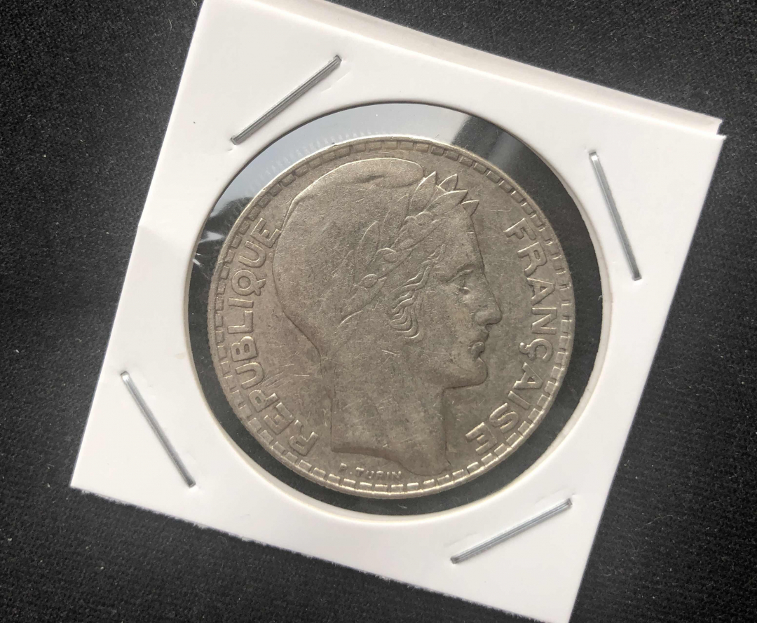 【币观天下】第八十四期钱币拍卖 【法国】1933年玛丽安娜银币