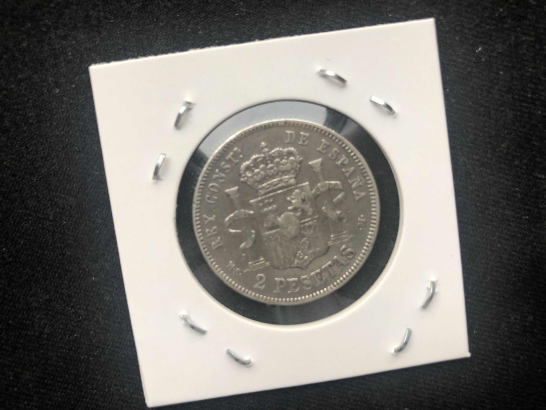 【币观天下】第八十四期钱币拍卖 【西班牙】1882年2比赛银币