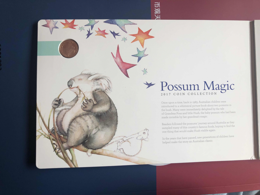 【币观天下】第八十四期钱币拍卖 【澳大利亚】2017年负鼠卡币册～