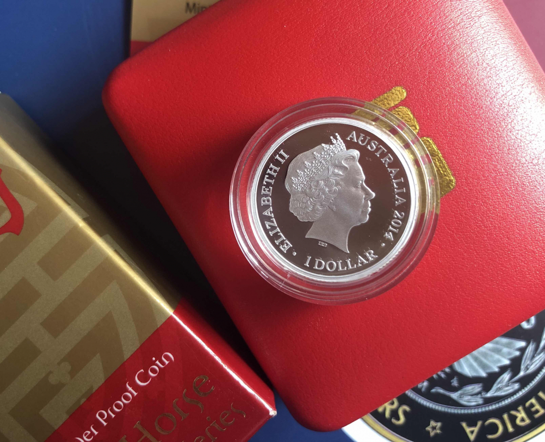 【币观天下】第八十四期钱币拍卖 【澳大利亚】2014年生肖马年银币