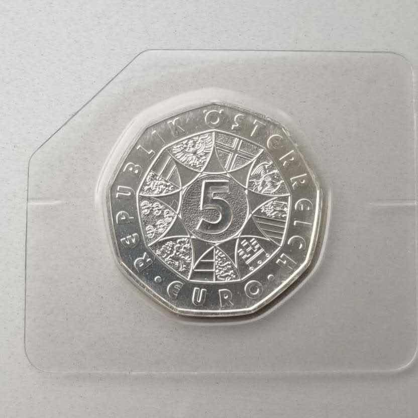 【币观天下】第八十四期钱币拍卖 奥地利2014年庆祝新年5欧元10克银币