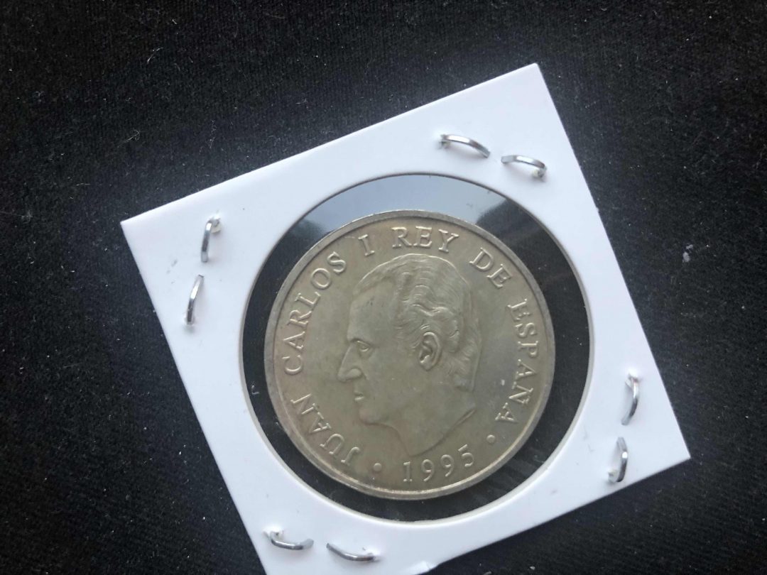 【币观天下】第八十四期钱币拍卖 【西班牙】西班牙 1995年 2000 比塞塔  国会大厦 纪念 银币