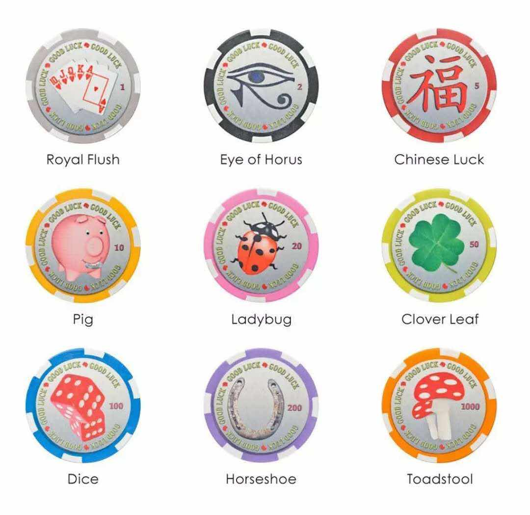 【币观天下】第八十四期钱币拍卖 帕劳“幸运钱币”复合材质彩色纪念币 仿筹码式样材质