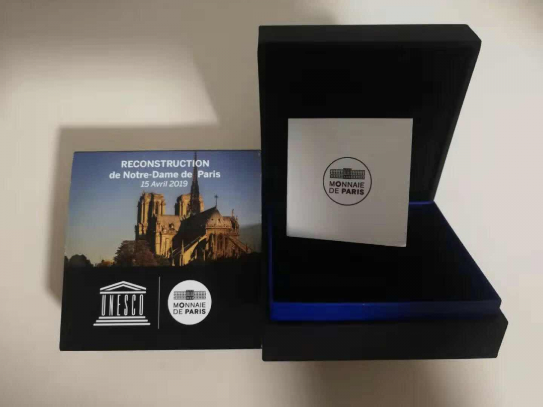【币观天下】第八十四期钱币拍卖 【一口价】法国2019年巴黎圣母院灾后重建慈善1盎司银币NCG70首期蓝标  