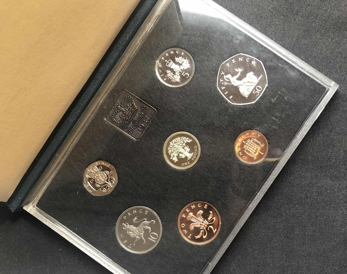 【币观天下】⭐️广州CICE展销会专场⭐️第八十五期钱币拍卖 【英国】1987年精致套币一套