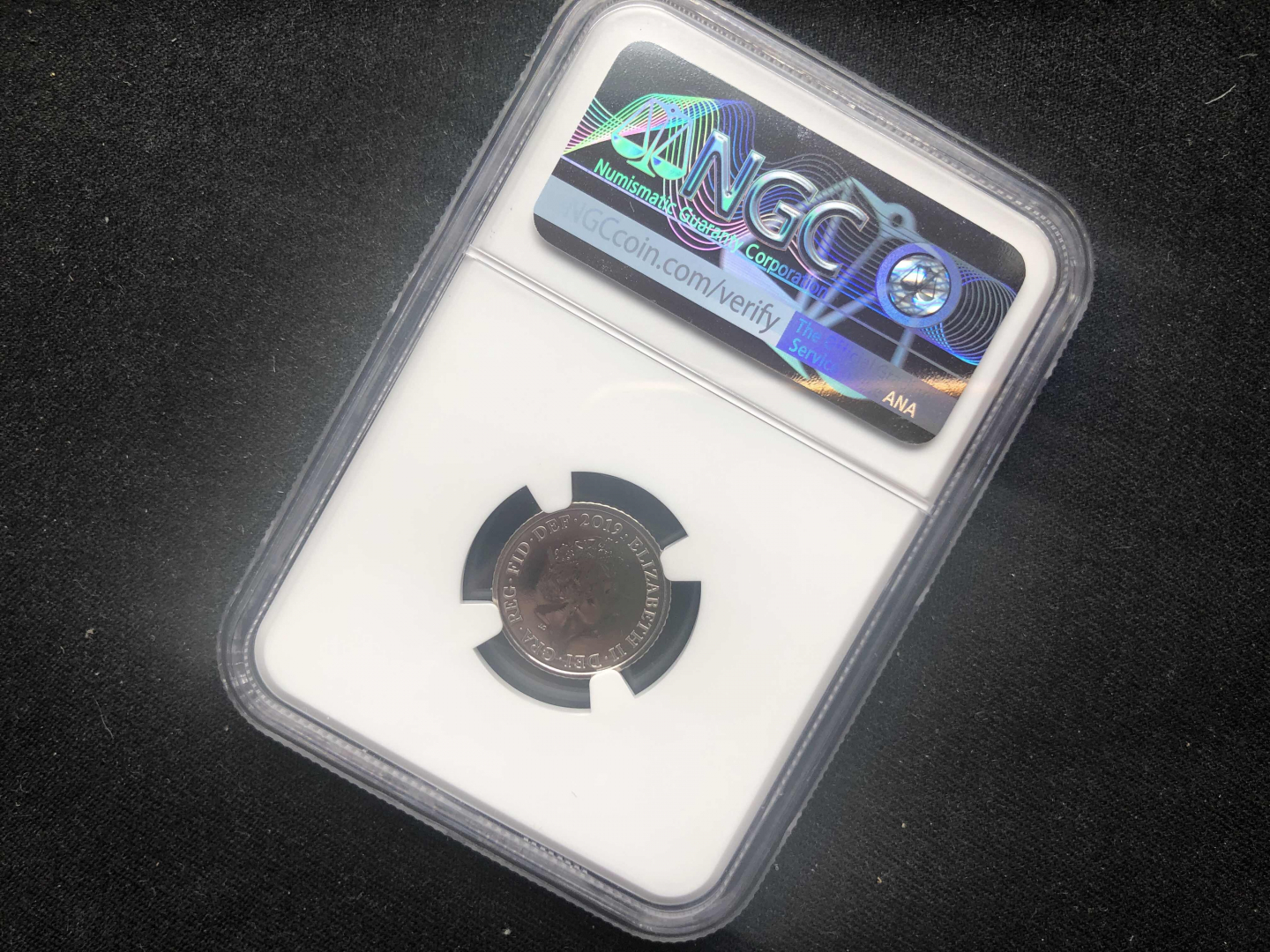 【随心拍&GetCoins】🌟广州展销会CICE专场🌟现代金银币拍卖第三十四期 【英国】2019年最新5p ngc 68dpl