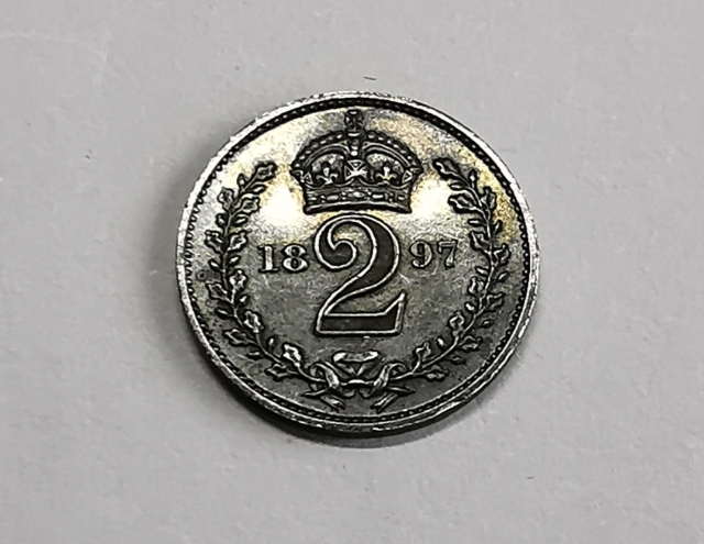 凡希社世界钱币微拍第九十七期 1897老维濯足币2P PL