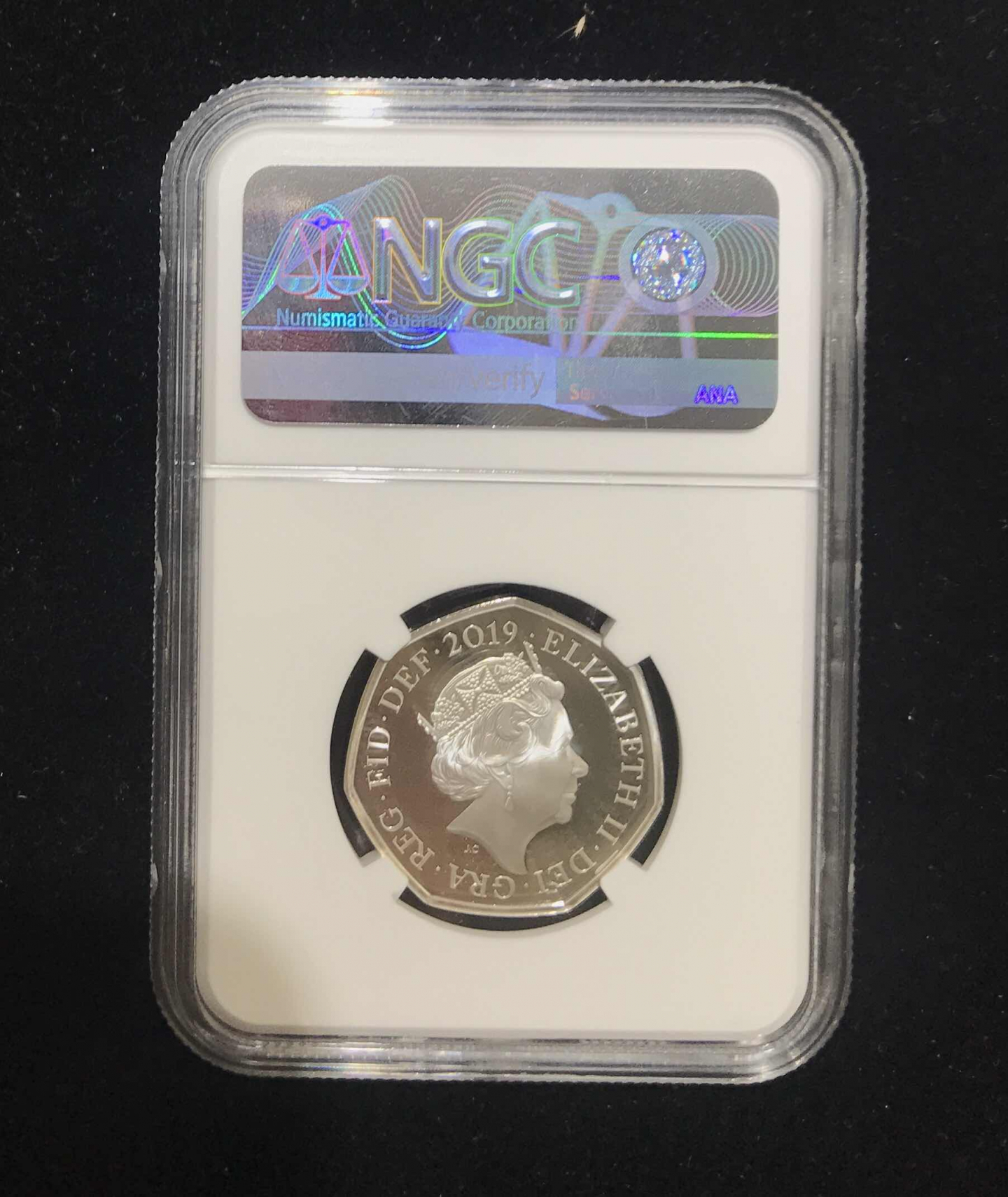 【随心拍&GetCoins】🌟广州展销会CICE专场🌟现代金银币拍卖第三十四期 英国2019年柯南道尔诞辰160周年福尔摩斯纪念银币NGC70