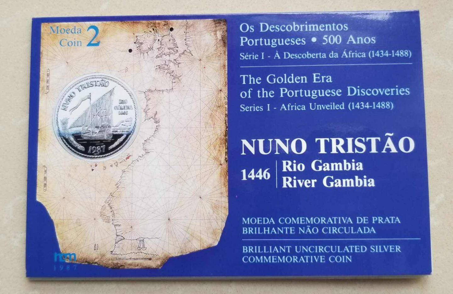 【币观天下】⭐️广州CICE展销会专场⭐️第八十五期钱币拍卖 葡萄牙1987年发现非洲第二组银币 面值100埃斯库多