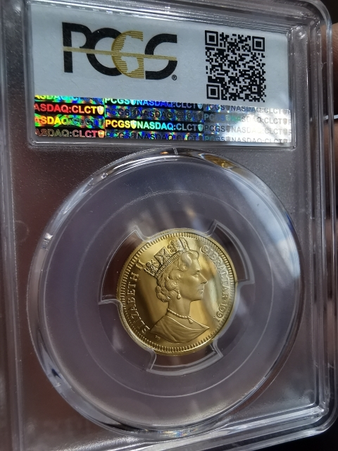 凡希社世界钱币微拍CICE专场拍卖 1991直布罗陀王妃戴安娜10周年纪念金币PCGS-PF69DCAM