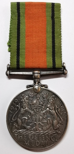 凡希社世界钱币微拍CICE专场拍卖 二战英国银质防御奖章原绶带