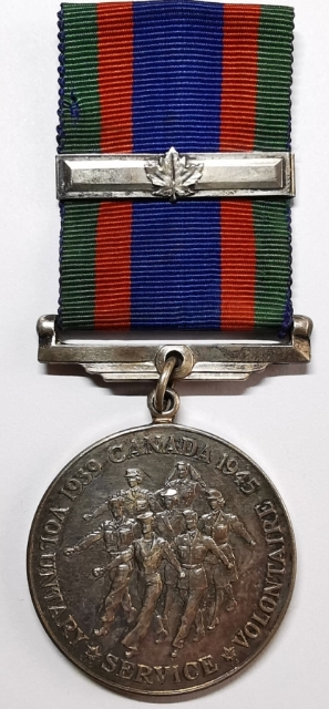 凡希社世界钱币微拍CICE专场拍卖 二战英国加拿大志愿者银质奖章原绶带