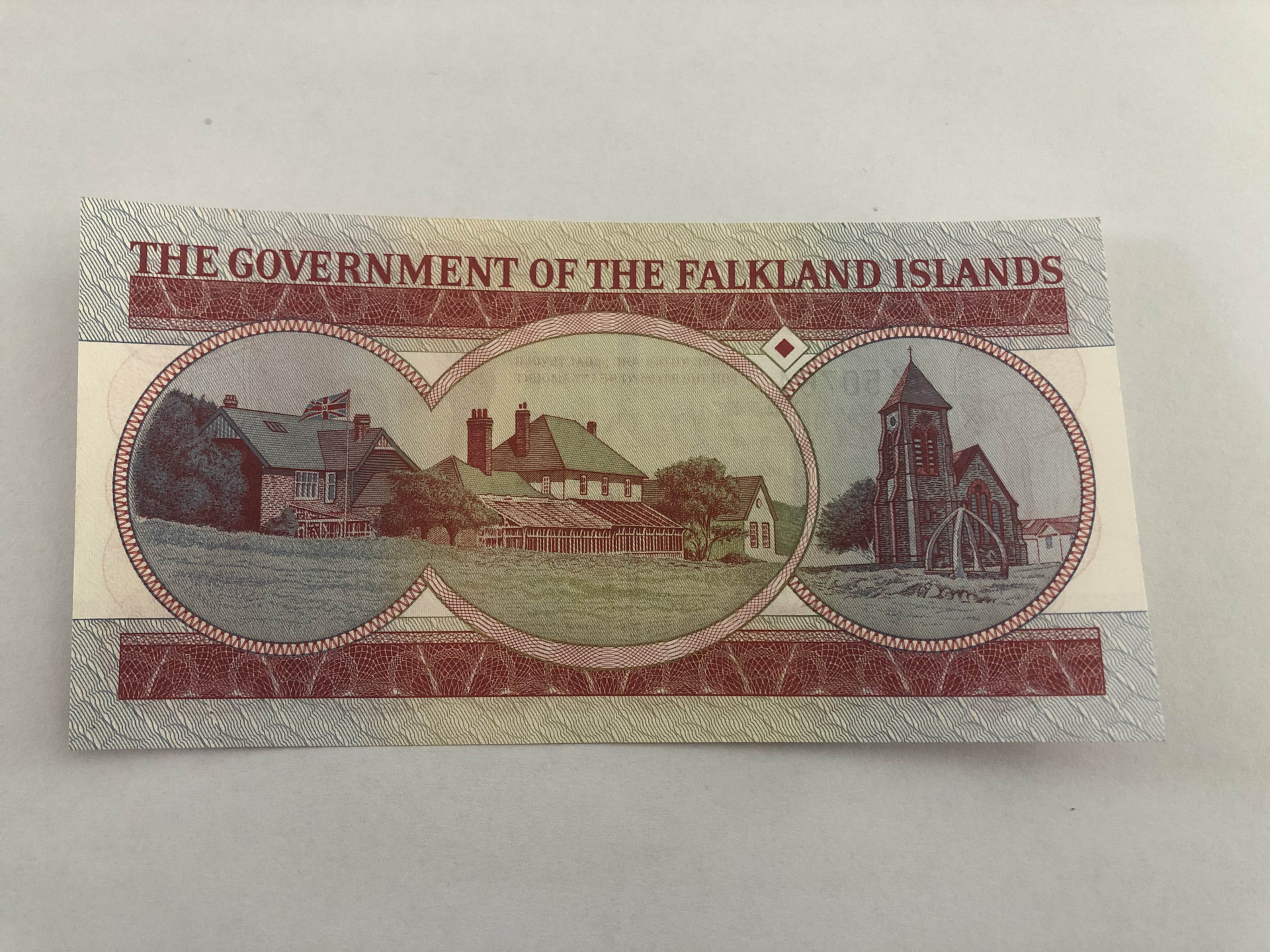 【收藏联盟】第101期拍卖——开启新纪元 福克兰群岛 1983年 5镑 全新UNC 女王纸币