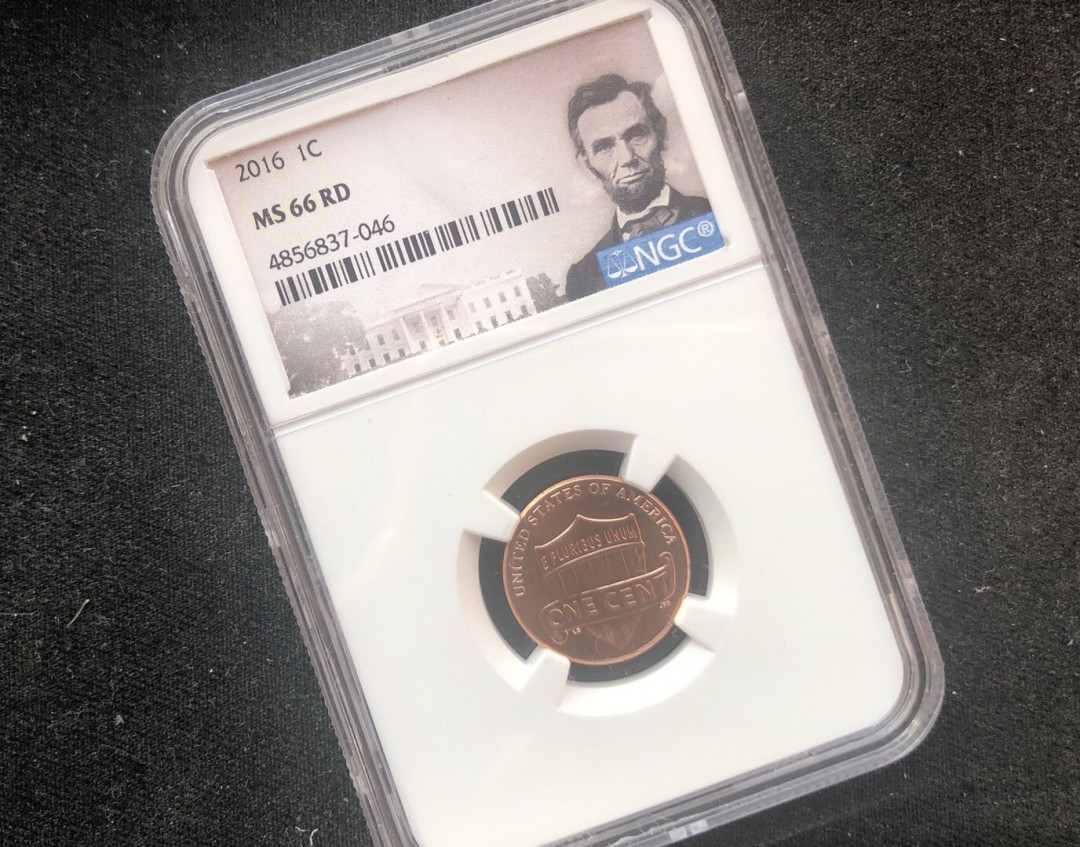 【随心拍&GetCoin】现代金银币拍卖第三十五期 【美国】美国林肯1美分铜币ngc66