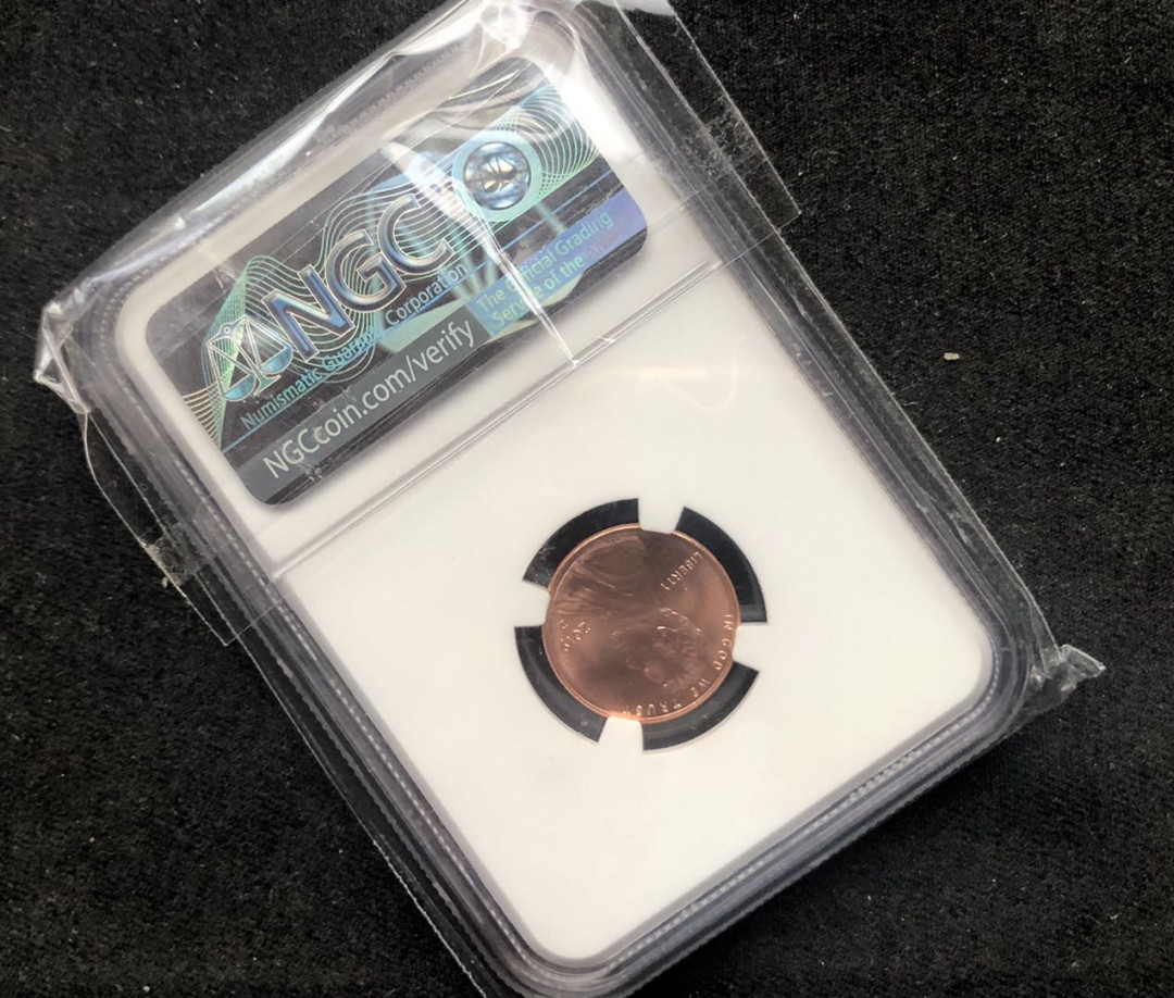 【币观天下】第八十六期钱币拍卖 【美国】2019林肯1美分铜币【首期ngc66】