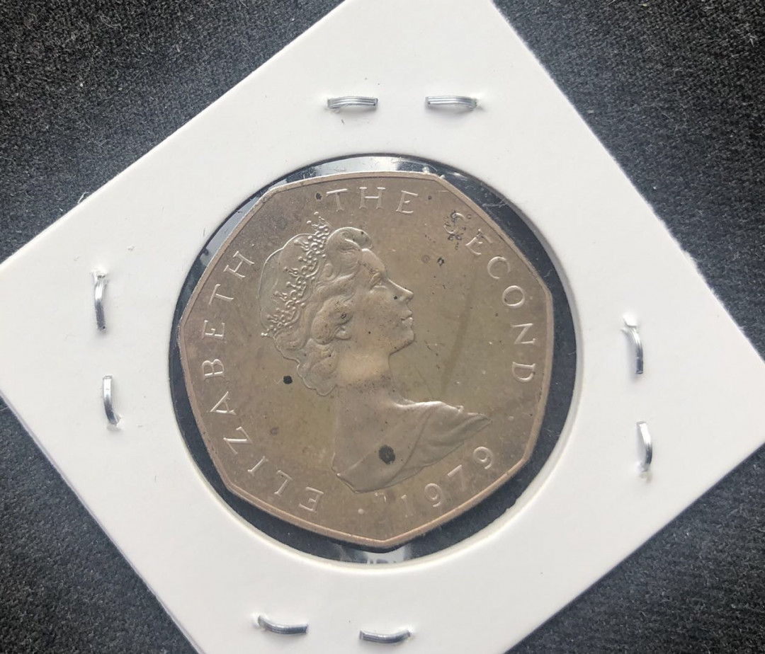 【币观天下】第八十六期钱币拍卖 【马恩岛】1979马恩岛50分币龙舟银币