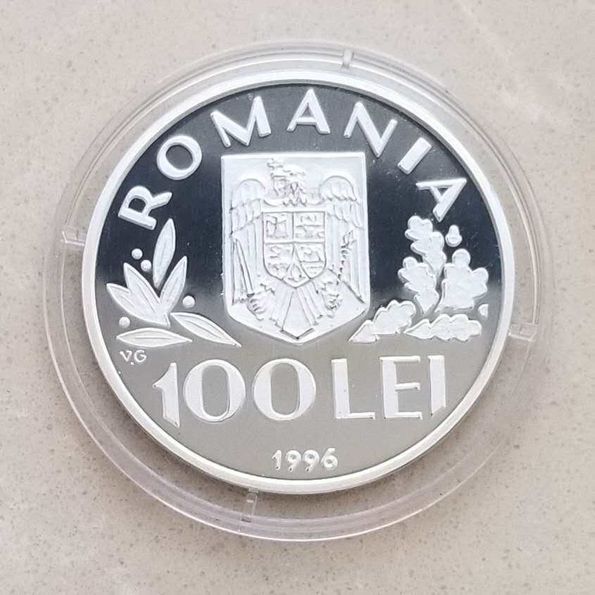 【币观天下】第八十六期钱币拍卖 罗马尼亚1996年联合国儿童基金会纪念银币