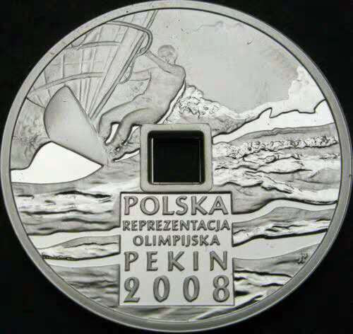 【币观天下】第八十七期钱币拍卖 波兰北京2008年奥运会纪念银币2枚