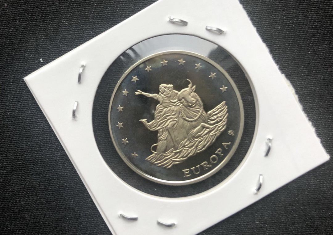 【币观天下】第八十七期钱币拍卖 1998德国牛背女神纪念章