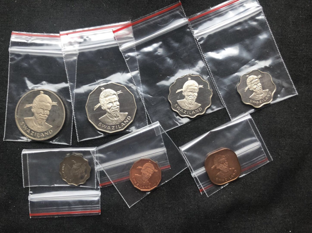 【币观天下】第八十七期钱币拍卖 【斯威兰登】1979年精制套币8枚