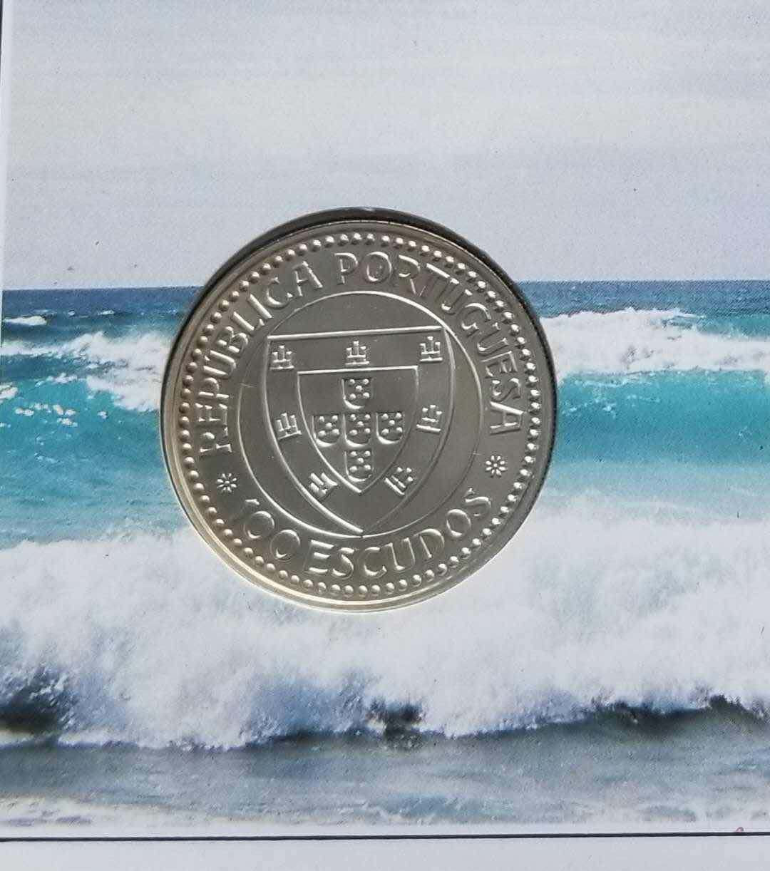 【币观天下】第八十七期钱币拍卖 葡萄牙1987年发现非洲第二组银币 面值100埃斯库多