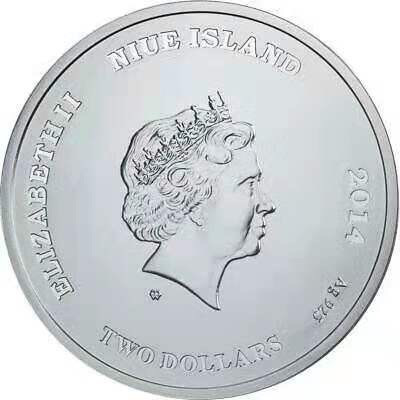 【币观天下】第八十七期钱币拍卖 纽埃2014年10元，“乌克兰圣殿”大全套 沙皇 镶嵌12颗红宝石、镶(镀)24K金、精制异形组合纪念银币5枚套