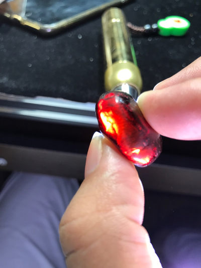 缅甸天然琥珀专场 - 缅甸天然樱桃红血珀原石