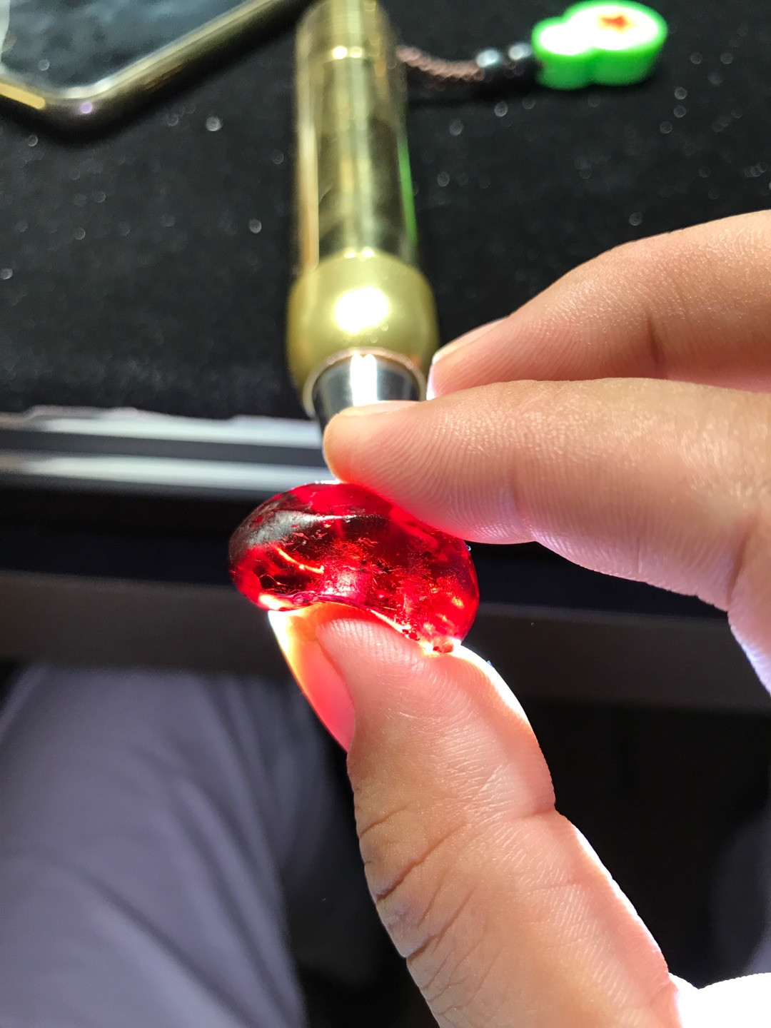 缅甸天然琥珀专场 缅甸天然樱桃红血珀原石